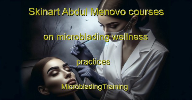 Skinart Abdul Menovo courses on microblading wellness practices | #MicrobladingTraining #MicrobladingClasses #SkinartTraining-Russia