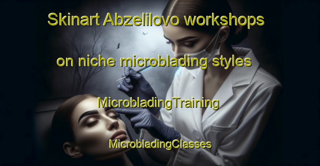 Skinart Abzelilovo workshops on niche microblading styles | #MicrobladingTraining #MicrobladingClasses #SkinartTraining-Russia