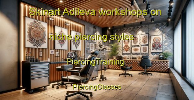 Skinart Adileva workshops on niche piercing styles | #PiercingTraining #PiercingClasses #SkinartTraining-Russia