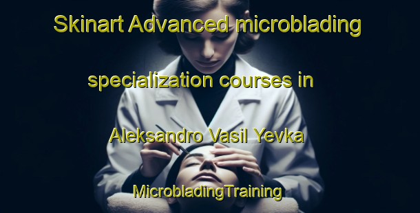 Skinart Advanced microblading specialization courses in Aleksandro Vasil Yevka | #MicrobladingTraining #MicrobladingClasses #SkinartTraining-Russia