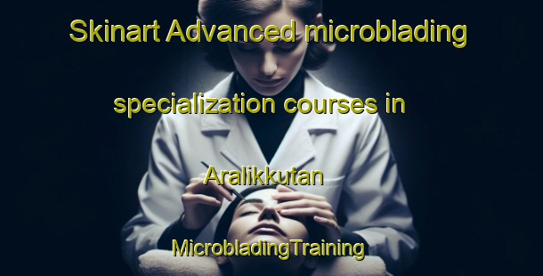 Skinart Advanced microblading specialization courses in Aralikkutan | #MicrobladingTraining #MicrobladingClasses #SkinartTraining-Russia