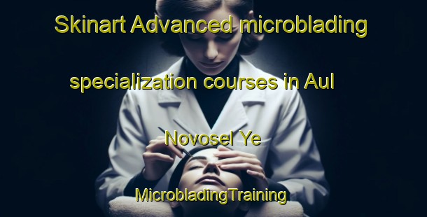 Skinart Advanced microblading specialization courses in Aul Novosel Ye | #MicrobladingTraining #MicrobladingClasses #SkinartTraining-Russia