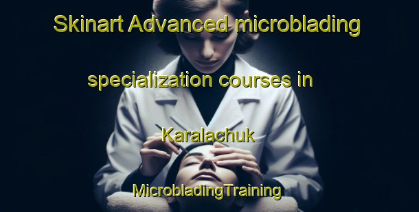 Skinart Advanced microblading specialization courses in Karalachuk | #MicrobladingTraining #MicrobladingClasses #SkinartTraining-Russia