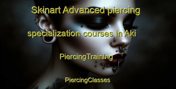 Skinart Advanced piercing specialization courses in Aki | #PiercingTraining #PiercingClasses #SkinartTraining-Russia