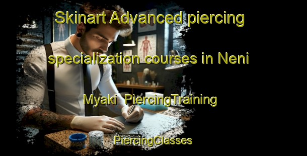 Skinart Advanced piercing specialization courses in Neni Myaki | #PiercingTraining #PiercingClasses #SkinartTraining-Russia