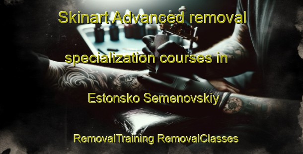 Skinart Advanced removal specialization courses in Estonsko Semenovskiy | #RemovalTraining #RemovalClasses #SkinartTraining-Russia