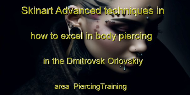 Skinart Advanced techniques in how to excel in body piercing in the Dmitrovsk Orlovskiy area | PiercingTraining | PiercingClasses | SkinartTraining-Russia