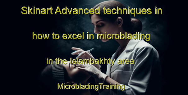 Skinart Advanced techniques in how to excel in microblading in the Islambakhty area | MicrobladingTraining | MicrobladingClasses | SkinartTraining-Russia