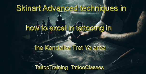 Skinart Advanced techniques in how to excel in tattooing in the Kandalka Tret Ya area | TattooTraining | TattooClasses | SkinartTraining-Russia