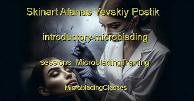 Skinart Afanas Yevskiy Postik introductory microblading sessions | MicrobladingTraining | MicrobladingClasses | SkinartTraining-Russia