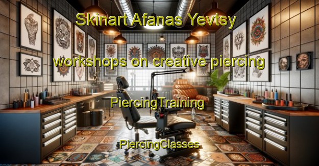 Skinart Afanas Yevtsy workshops on creative piercing | #PiercingTraining #PiercingClasses #SkinartTraining-Russia