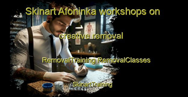 Skinart Afoninka workshops on creative removal | #RemovalTraining #RemovalClasses #SkinartTraining-Russia