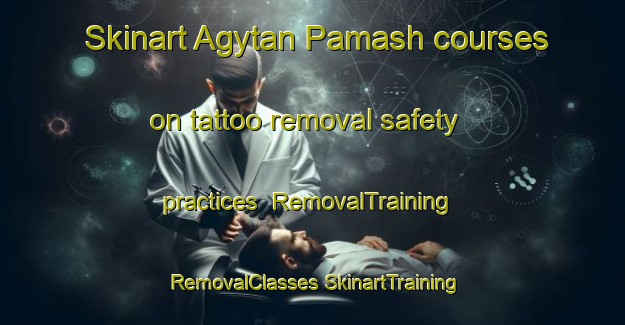 Skinart Agytan Pamash courses on tattoo removal safety practices | #RemovalTraining #RemovalClasses #SkinartTraining-Russia