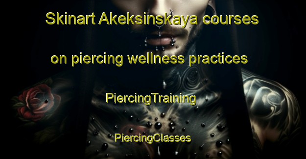 Skinart Akeksinskaya courses on piercing wellness practices | #PiercingTraining #PiercingClasses #SkinartTraining-Russia