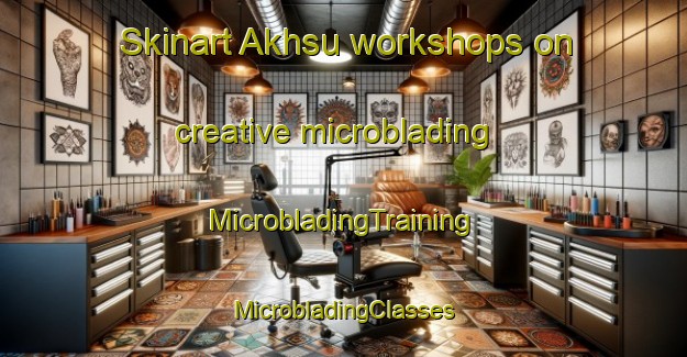 Skinart Akhsu workshops on creative microblading | #MicrobladingTraining #MicrobladingClasses #SkinartTraining-Russia