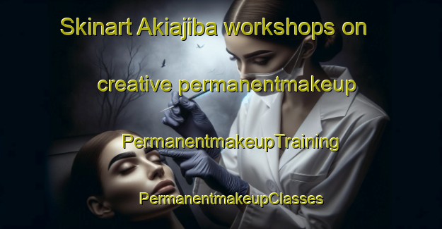 Skinart Akiajiba workshops on creative permanentmakeup | #PermanentmakeupTraining #PermanentmakeupClasses #SkinartTraining-Russia