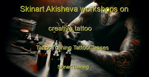 Skinart Akisheva workshops on creative tattoo | #TattooTraining #TattooClasses #SkinartTraining-Russia