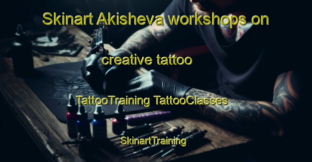 Skinart Akisheva workshops on creative tattoo | #TattooTraining #TattooClasses #SkinartTraining-Russia