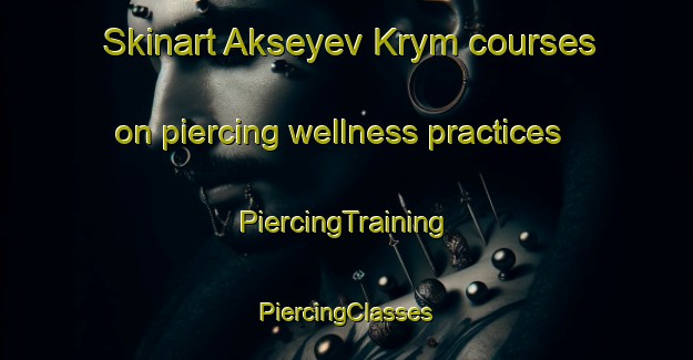 Skinart Akseyev Krym courses on piercing wellness practices | #PiercingTraining #PiercingClasses #SkinartTraining-Russia