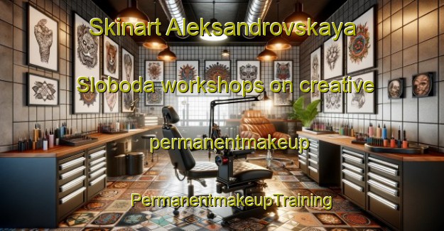 Skinart Aleksandrovskaya Sloboda workshops on creative permanentmakeup | #PermanentmakeupTraining #PermanentmakeupClasses #SkinartTraining-Russia