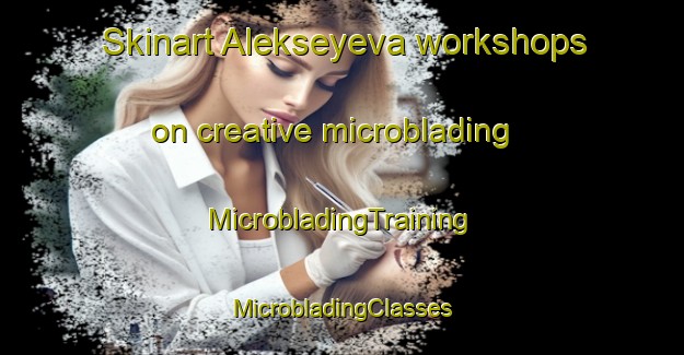 Skinart Alekseyeva workshops on creative microblading | #MicrobladingTraining #MicrobladingClasses #SkinartTraining-Russia