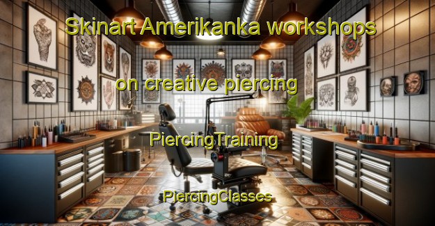 Skinart Amerikanka workshops on creative piercing | #PiercingTraining #PiercingClasses #SkinartTraining-Russia