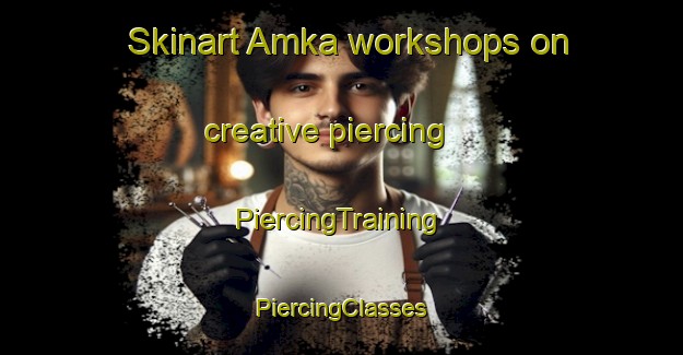 Skinart Amka workshops on creative piercing | #PiercingTraining #PiercingClasses #SkinartTraining-Russia