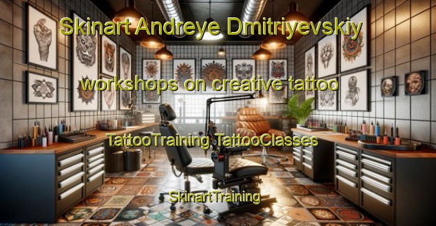 Skinart Andreye Dmitriyevskiy workshops on creative tattoo | #TattooTraining #TattooClasses #SkinartTraining-Russia