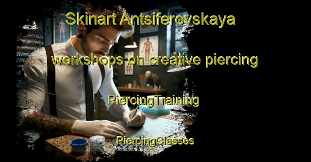 Skinart Antsiferovskaya workshops on creative piercing | #PiercingTraining #PiercingClasses #SkinartTraining-Russia