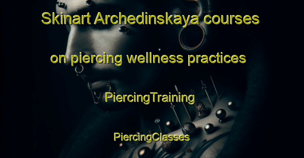 Skinart Archedinskaya courses on piercing wellness practices | #PiercingTraining #PiercingClasses #SkinartTraining-Russia