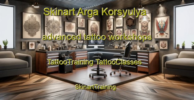 Skinart Arga Korsyulya advanced tattoo workshops | #TattooTraining #TattooClasses #SkinartTraining-Russia