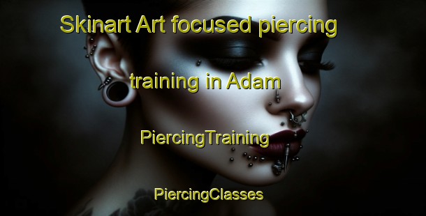 Skinart Art-focused piercing training in Adam | PiercingTraining | PiercingClasses | SkinartTraining-Russia