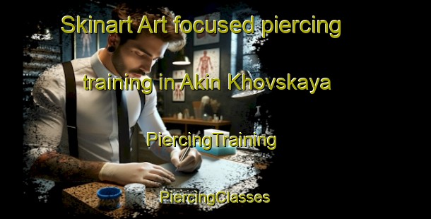 Skinart Art-focused piercing training in Akin Khovskaya | #PiercingTraining #PiercingClasses #SkinartTraining-Russia