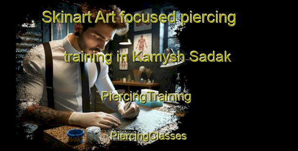 Skinart Art-focused piercing training in Kamysh Sadak | #PiercingTraining #PiercingClasses #SkinartTraining-Russia