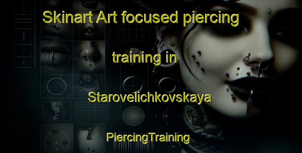 Skinart Art-focused piercing training in Starovelichkovskaya | #PiercingTraining #PiercingClasses #SkinartTraining-Russia