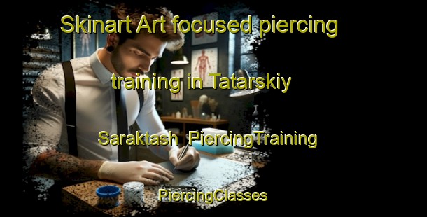 Skinart Art-focused piercing training in Tatarskiy Saraktash | #PiercingTraining #PiercingClasses #SkinartTraining-Russia