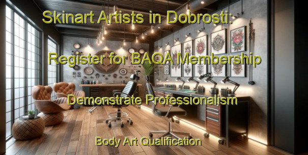 Skinart Artists in Dobrosti: Register for BAQA Membership - Demonstrate Professionalism | Body Art Qualification Authority | BAQA-Russia