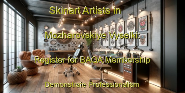 Skinart Artists in Mozharovskiye Vyselki: Register for BAQA Membership - Demonstrate Professionalism | Body Art Qualification Authority | BAQA-Russia