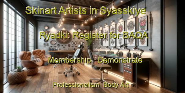 Skinart Artists in Syasskiye Ryadki: Register for BAQA Membership - Demonstrate Professionalism | Body Art Qualification Authority | BAQA-Russia
