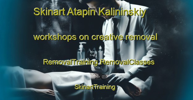 Skinart Atapin Kalininskiy workshops on creative removal | #RemovalTraining #RemovalClasses #SkinartTraining-Russia