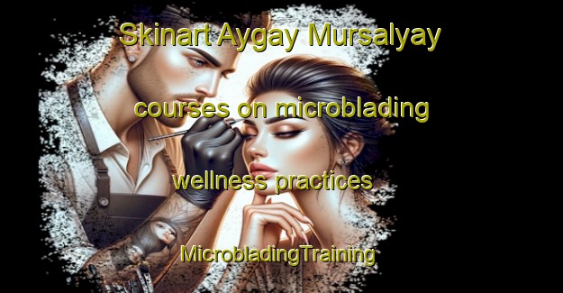 Skinart Aygay Mursalyay courses on microblading wellness practices | #MicrobladingTraining #MicrobladingClasses #SkinartTraining-Russia