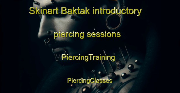 Skinart Baktak introductory piercing sessions | #PiercingTraining #PiercingClasses #SkinartTraining-Russia