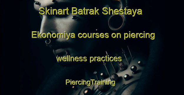 Skinart Batrak Shestaya Ekonomiya courses on piercing wellness practices | #PiercingTraining #PiercingClasses #SkinartTraining-Russia