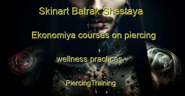 Skinart Batrak Shestaya Ekonomiya courses on piercing wellness practices | #PiercingTraining #PiercingClasses #SkinartTraining-Russia