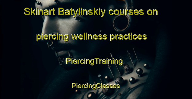 Skinart Batylinskiy courses on piercing wellness practices | #PiercingTraining #PiercingClasses #SkinartTraining-Russia