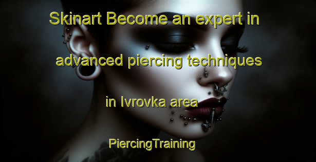 Skinart Become an expert in advanced piercing techniques in Ivrovka area | PiercingTraining | PiercingClasses | SkinartTraining-Russia