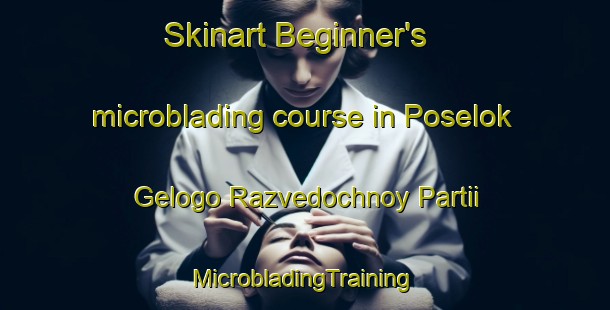 Skinart Beginner's microblading course in Poselok Gelogo Razvedochnoy Partii | #MicrobladingTraining #MicrobladingClasses #SkinartTraining-Russia