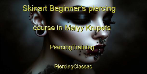 Skinart Beginner's piercing course in Malyy Krupets | #PiercingTraining #PiercingClasses #SkinartTraining-Russia