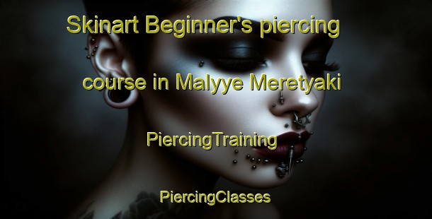 Skinart Beginner's piercing course in Malyye Meretyaki | #PiercingTraining #PiercingClasses #SkinartTraining-Russia