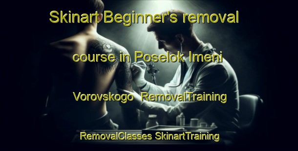 Skinart Beginner's removal course in Poselok Imeni Vorovskogo | #RemovalTraining #RemovalClasses #SkinartTraining-Russia